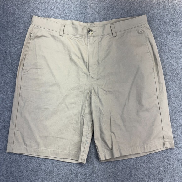 Other - Disney Parks Men's Chino Shorts Size‎ 36 Khaki Cotton Classic Fit Casual NWT